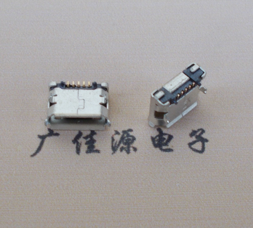 Micro USB卷口鱼叉插板