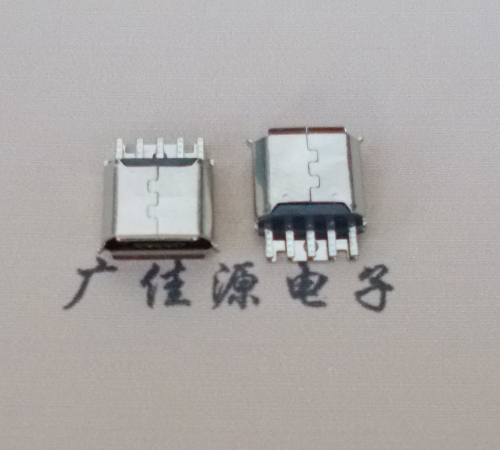 Micro USB180度焊线悬空