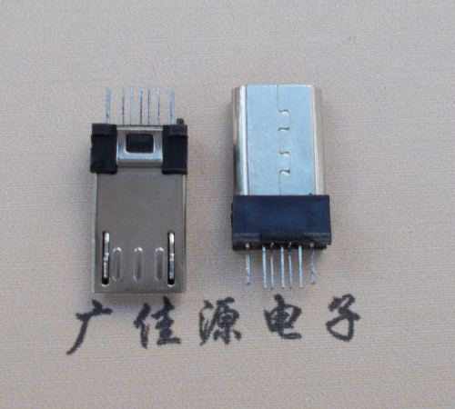 Micro USB插头加长款15mm